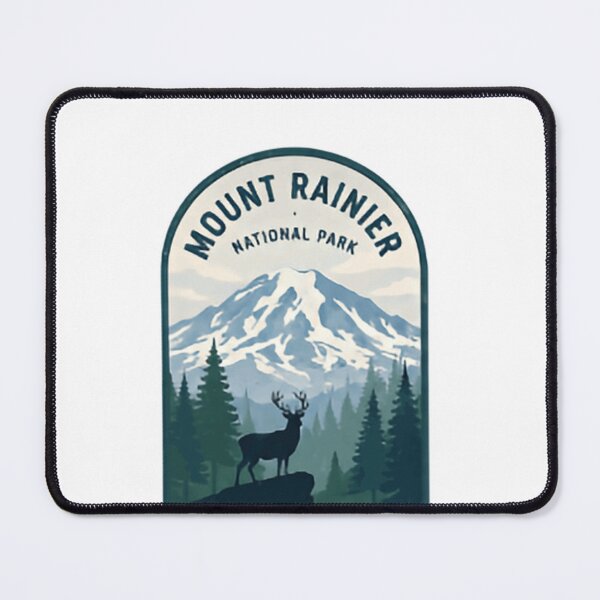 Item preview, Mount Rainier National Park Washington Travel Souvenir designed and sold by Simsimah26Parks.