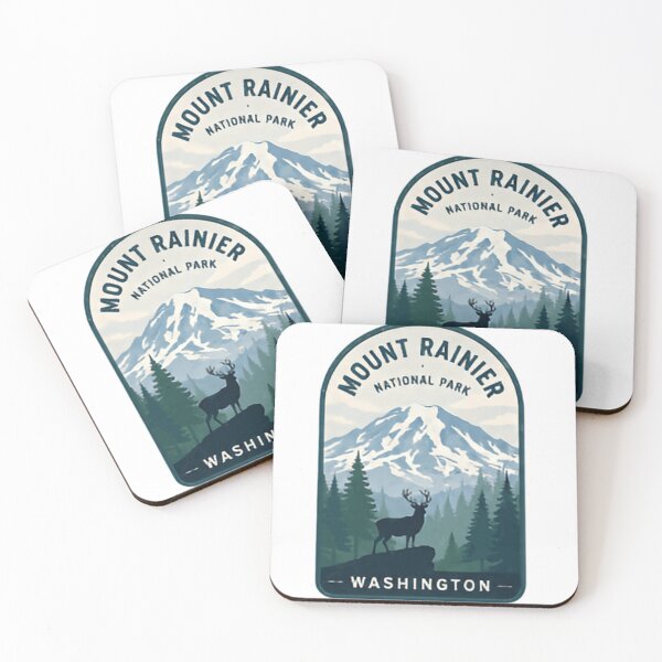 Item preview, Mount Rainier National Park Washington Travel Souvenir designed and sold by Simsimah26Parks.