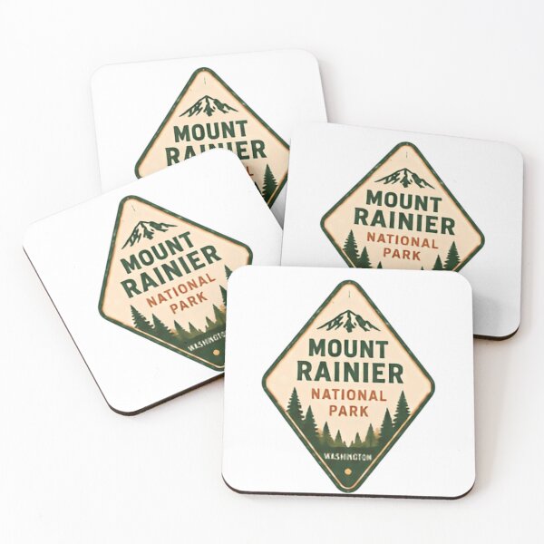 Item preview, Mount Rainier National Park Washington Travel Souvenir Hiker Nature Lover designed and sold by Simsimah26Parks.
