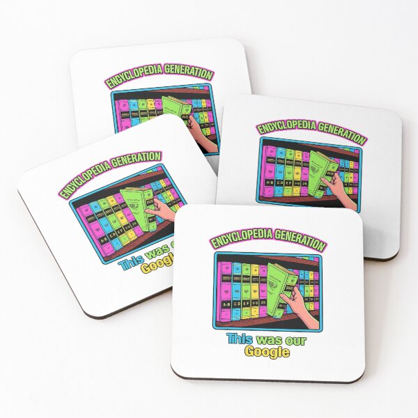Item preview, Encyclopedia Generation - This Was Our Google Retro Knowledge & Research Design designed and sold by WisdomInColor.