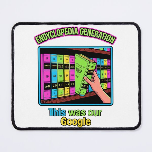 Item preview, Encyclopedia Generation - This Was Our Google Retro Knowledge & Research Design designed and sold by WisdomInColor.