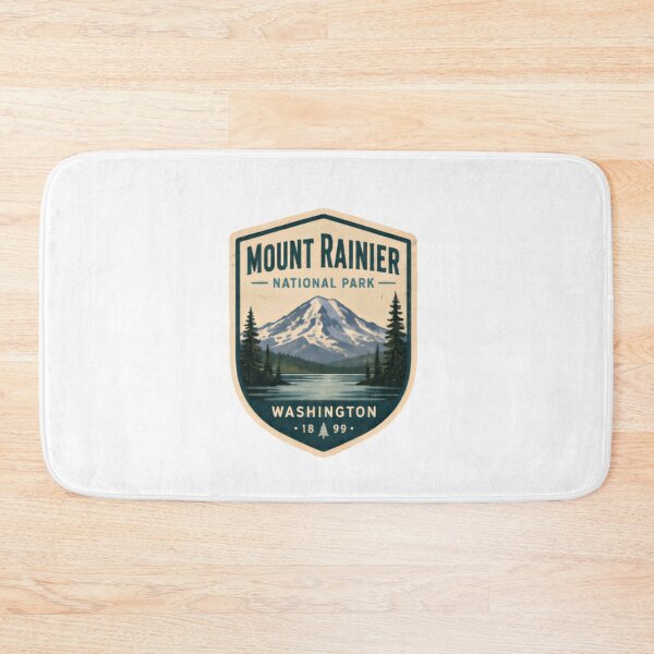 Item preview, Mount Rainier National Park Washington Hiker Traveler Souvenir designed and sold by Simsimah26Parks.