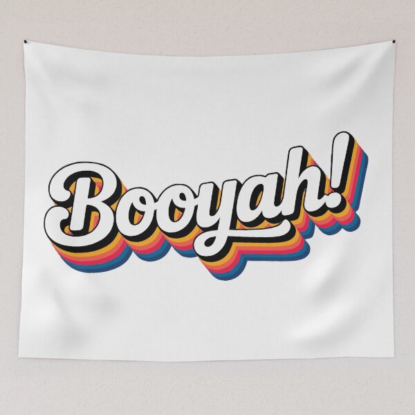 Item preview, The word Booyah | 90s design that says Booyah! designed and sold by Altered Pixels.