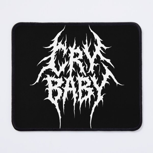Item preview, cry baby metal band logo designed and sold by friendlycoronerstore.