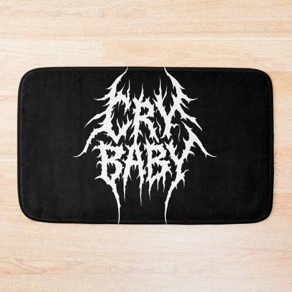 Item preview, cry baby metal band logo designed and sold by friendlycoronerstore.