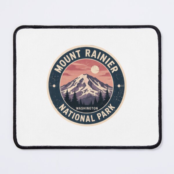 Item preview, Mount Rainier National Park Washington Travel Souvenir Hiker Mountain designed and sold by Simsimah26Parks.