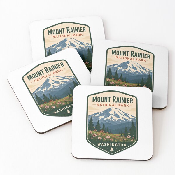 Item preview, Mount Rainier National Park Washington Outdoors Travel Hiker Souvenir designed and sold by Simsimah26Parks.