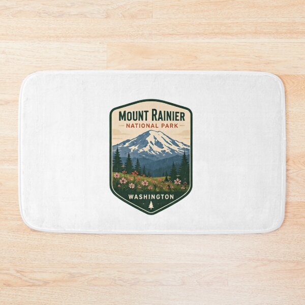 Item preview, Mount Rainier National Park Washington Outdoors Travel Hiker Souvenir designed and sold by Simsimah26Parks.