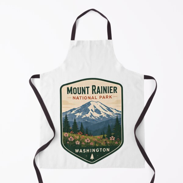 Item preview, Mount Rainier National Park Washington Outdoors Travel Hiker Souvenir designed and sold by Simsimah26Parks.