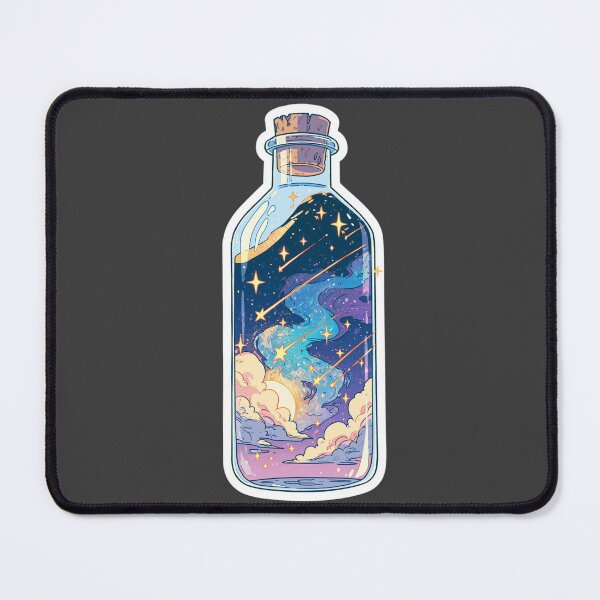 Item preview, Shooting stars in a bottle designed and sold by MendaciousMina.