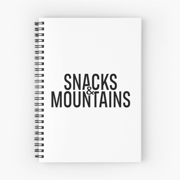 Item preview, Snacks and Mountains - AA0171B designed and sold by LionsHut.