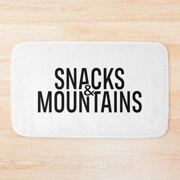 Item preview, AA0171B - Snacks and Mountains designed and sold by LionsHut.