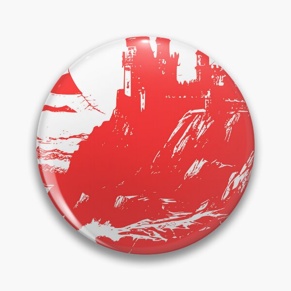 Item preview, Crimson Gothic Castle Full Moon Vampire Citadel designed and sold by DarkOriginArts.