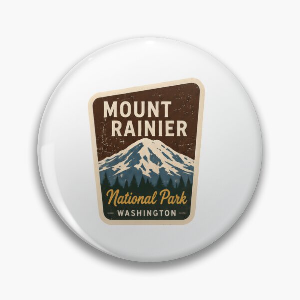 Item preview, Mount Rainier National Park Washington Travel Hiker Souvenir designed and sold by Simsimah26Parks.