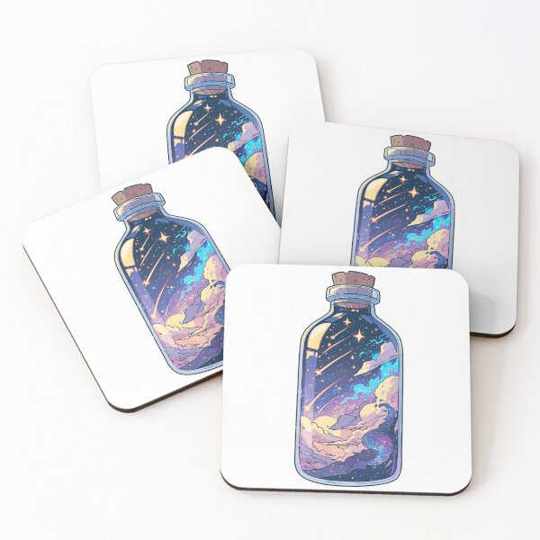 Item preview, Shooting stars in a bottle designed and sold by MendaciousMina.