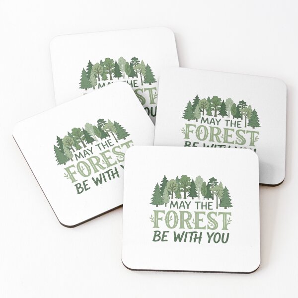 Item preview, May The Forest Be With You Nature Lover Outdoors Forest Enthusiast designed and sold by Simsimah26Parks.