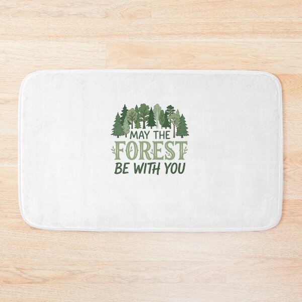 Item preview, May The Forest Be With You Nature Lover Outdoors Forest Enthusiast designed and sold by Simsimah26Parks.