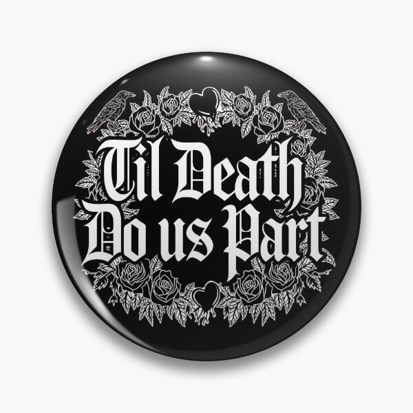 Item preview, Til Death Do Us Part | Gothic Wedding Dark Romance | Alternative Bride Ravens designed and sold by VoidPixelAU.