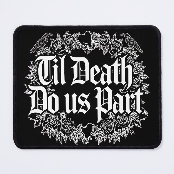 Item preview, Til Death Do Us Part | Gothic Wedding Dark Romance | Alternative Bride Ravens designed and sold by VoidPixelAU.