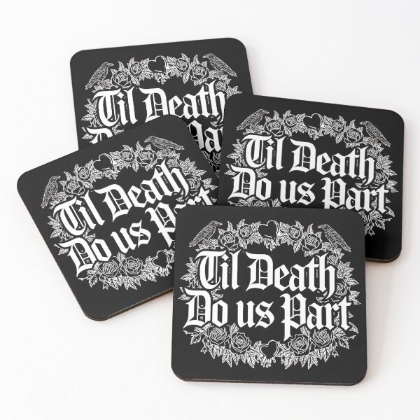 Item preview, Til Death Do Us Part | Gothic Wedding Dark Romance | Alternative Bride Ravens designed and sold by VoidPixelAU.