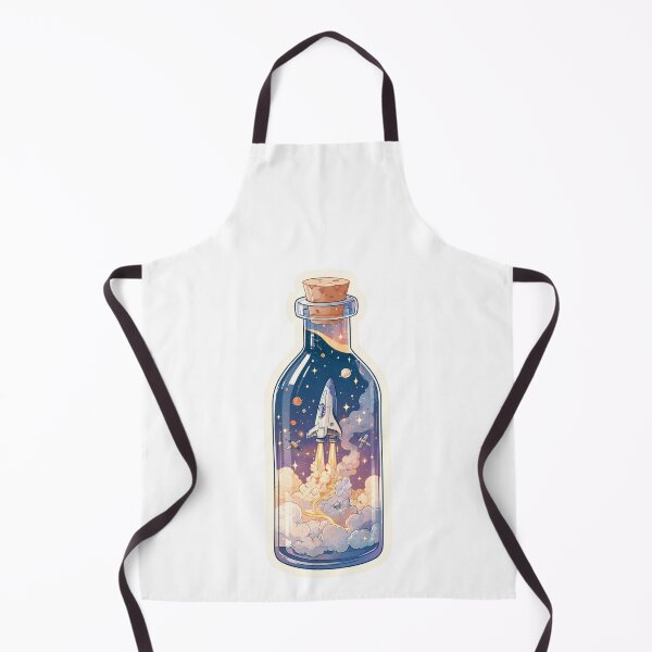 Item preview, Space ship in a bottle designed and sold by MendaciousMina.