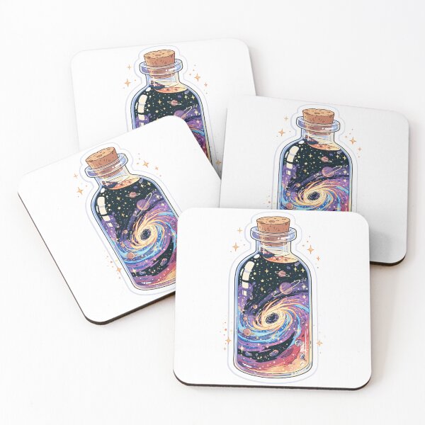 Item preview, Black hole in a bottle designed and sold by MendaciousMina.