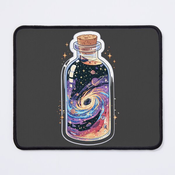 Item preview, Black hole in a bottle designed and sold by MendaciousMina.