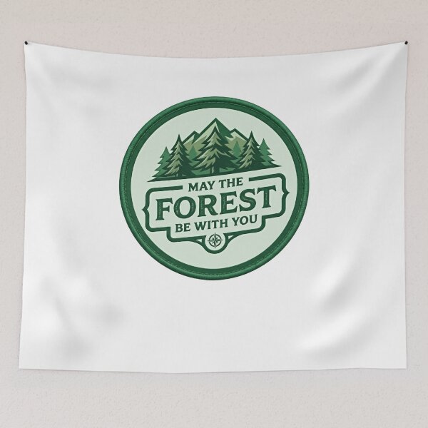 Item preview, May The Forest Be With You Forest Lover Nature Hiker Camping Adventure designed and sold by Simsimah26Parks.