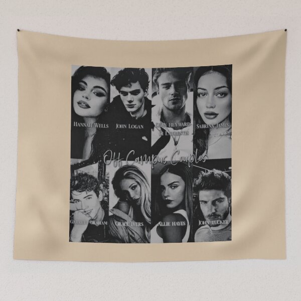 Item preview, Off Campus Couples Romance Collage T-Shirt designed and sold by kittens2doggy.