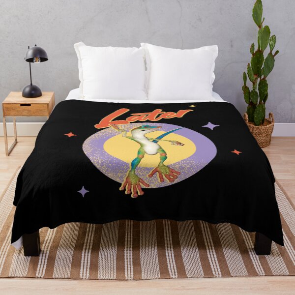 Item preview, Retro Gecko Later Lazy Day Humor designed and sold by Vac1.