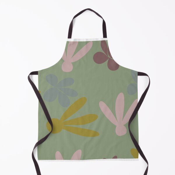 Item preview, floral pattern featuring simple flower shapes and soft, clean compositions. designed and sold by Line-Aura.