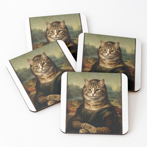 Item preview, Meowna Lisa Renaissance Classical Art Cat Parody designed and sold by PictoVibe.