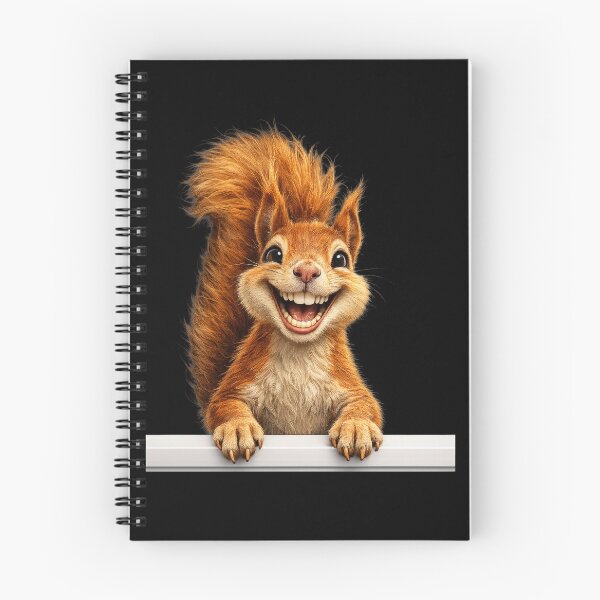 Item preview, Happy Smiling Squirrel – Funny Cute Animal Design designed and sold by MargaretaArt.