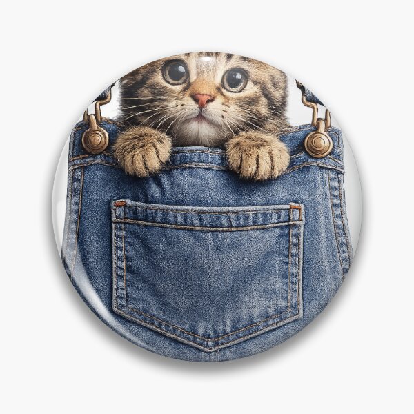 Item preview, Cat In Dungarees designed and sold by FunnyStuff36.