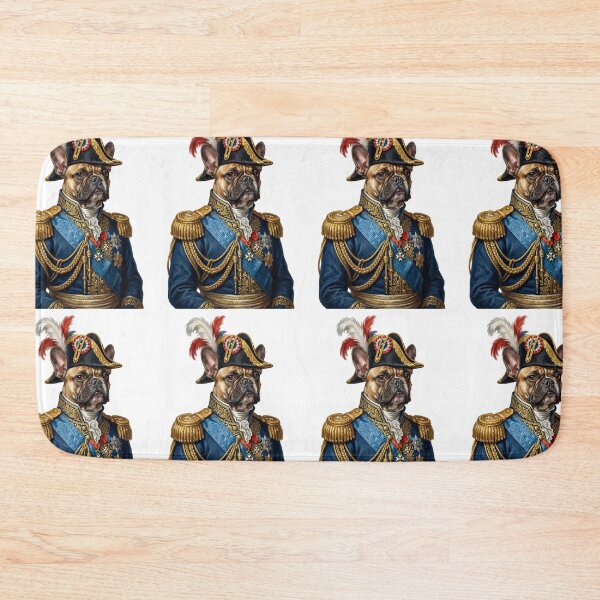 Item preview, Napoleon Bonabark Classical Dog Portrait Military General designed and sold by PictoVibe.