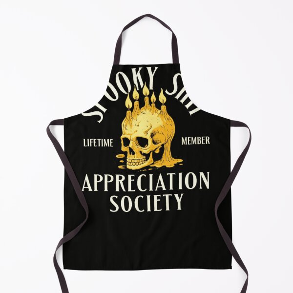 Item preview, Spooky Shit Appreciation Society Funny Halloween Skull Gothic Humor designed and sold by Dujosufot.