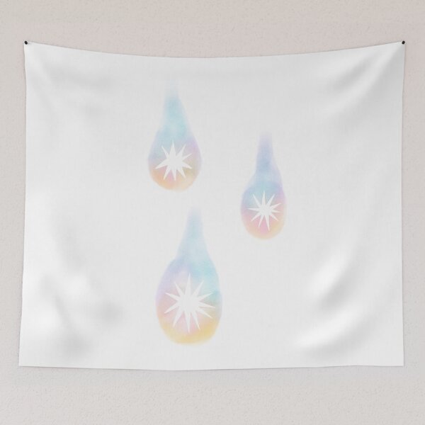 Item preview, Magic Watercolor Drops — Soft Pastel Stars designed and sold by AnnaVikhrArt.