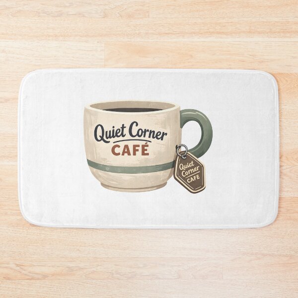Item preview, Quiet Corner Café Minimal Illustration designed and sold by Naviora.