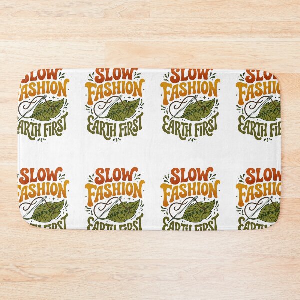 Item preview, Slow Fashion Earth First Retro 70s Sustainability designed and sold by PictoVibe.