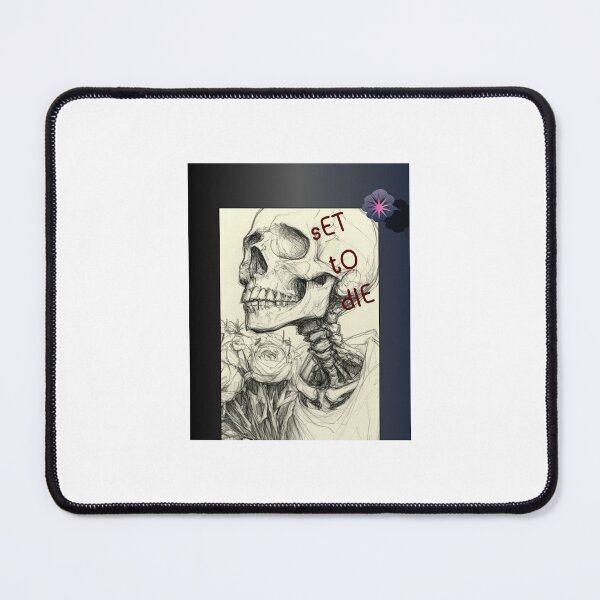 Item preview, Set To Die Gothic Skull Sketch designed and sold by mirorPeulla.