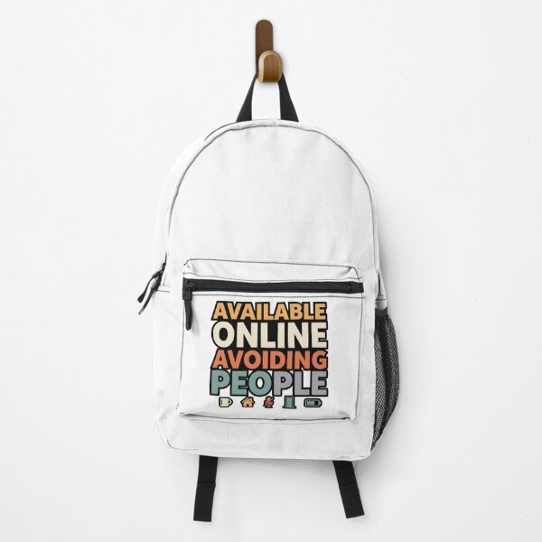 Item preview, Available Online Avoiding People Funny Remote Work Office Humor designed and sold by Fenay Designs.