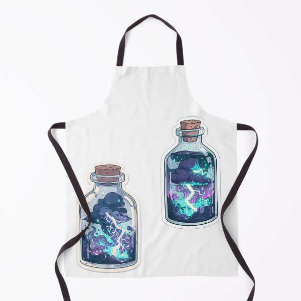 Item preview, Thunderclouds in a bottle sticker pack designed and sold by MendaciousMina.