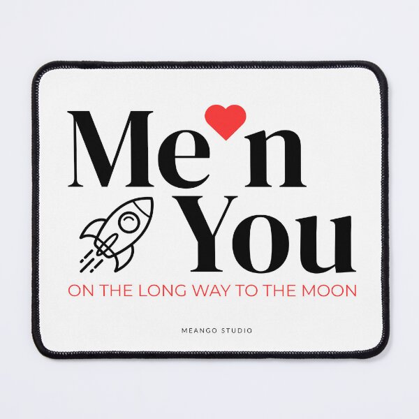 Item preview, Me & You Love quote designed and sold by MeangoStudio.
