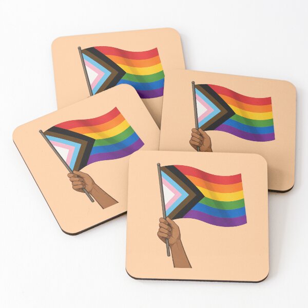 Item preview, POC progress pride flag  designed and sold by SweetLilith.