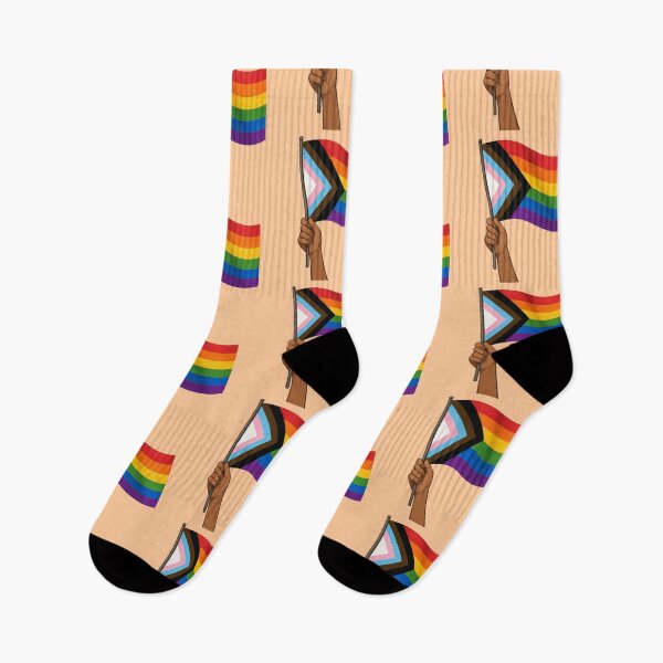 Item preview, POC progress pride flag  designed and sold by SweetLilith.