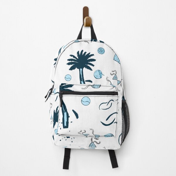 Item preview, Retro Summer Beach Pattern Blue designed and sold by altastudio.