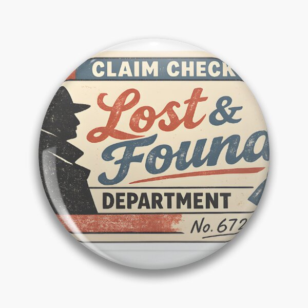 Item preview, Lost And Found Department Ticket Design designed and sold by Naviora.