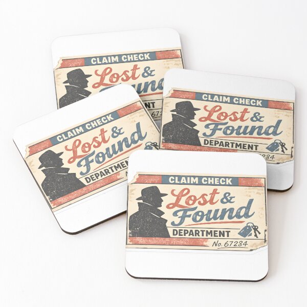 Item preview, Lost And Found Department Ticket Design designed and sold by Naviora.