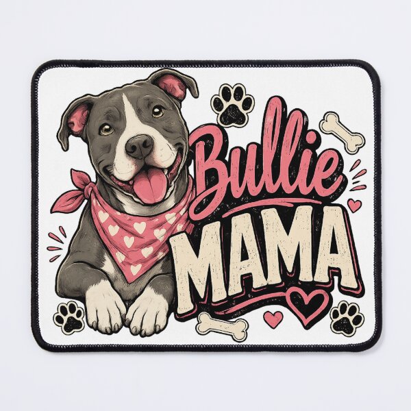 Item preview, Bullie Mama Pitbull Dog Mom Cute American Pit Bull designed and sold by ssmg80.