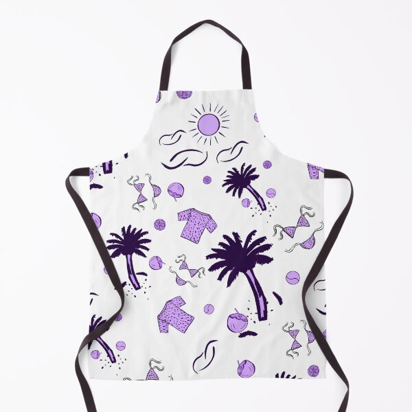 Item preview, Retro Summer Beach Pattern Purple designed and sold by altastudio.